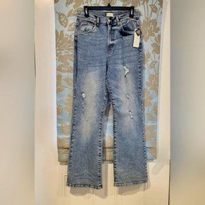 RETROD High Waist Vintage Flare Leg Denim Jeans Womens Sz 30 NWT